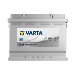 Varta Silver Dynamic Starterbatterie 63Ah 610A D15 Renault: Clio II Vw: Golf IV