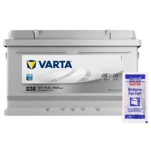 Varta Starterbatterie 74Ah E38+Pol-Fett 10g Ford: Focus II