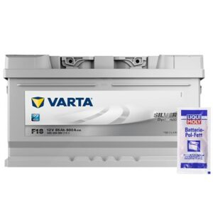 Varta  Starterbatterie 85Ah F18+Pol-Fett 10g Chrysler: Voyager IV Ford: Focus III