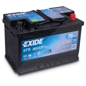 EXIDE EL700 EFB Starterbatterie 70Ah 760A EL700