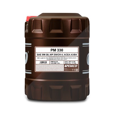 20 L 330 5W-30 Motoröl PM0330-20