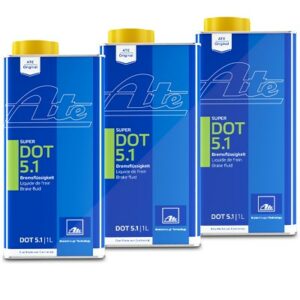 3x 1 L Bremsflüssigkeit Super DOT5.1 03.9901-6602.2