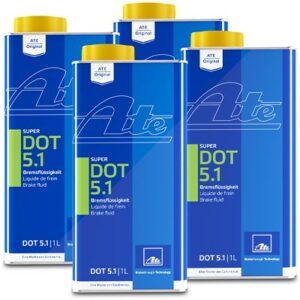 4x 1 L Bremsflüssigkeit Super DOT5.1 03.9901-6602.2