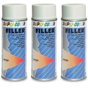 3x 400 ml Filler beige 191831