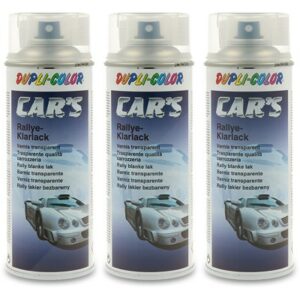 3x 400 ml CAR'S Rallye-Lack Spraydose Klarlack glänzend 385858