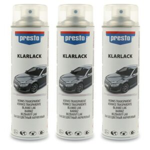 3x 500 ml Klarlack glänzend 428979