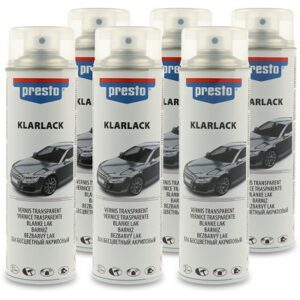 6x 500 ml Klarlack glänzend 428979