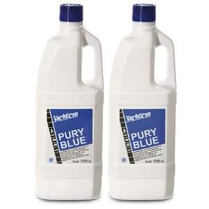 2x Pury Blue 1 Liter Sanitärreiniger 106.010.284.205.204