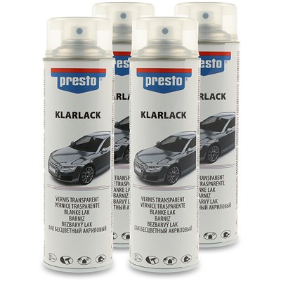 4x 500 ml Klarlack glänzend 428979