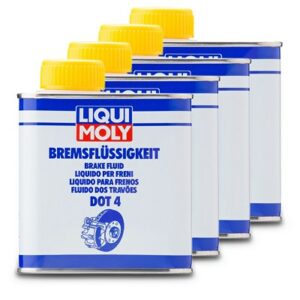 4x 500 ml Bremsflüssigkeit DOT 4 3085