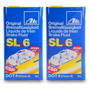 2x 5 Liter Bremsflüssigkeit SL.6 DOT4 03.9901-6403.2