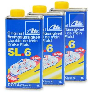 3x 1 Liter Bremsflüssigkeit SL.6 DOT4 03.9901-6402.2