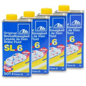 4x 1 Liter Bremsflüssigkeit SL.6 DOT4 03.9901-6402.2