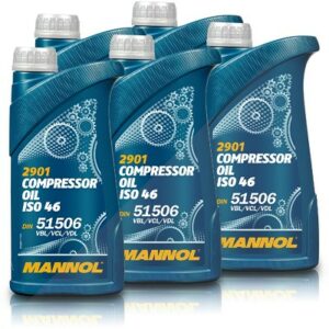 5x 1 L Compressor Oil ISO 46 MN2901-1