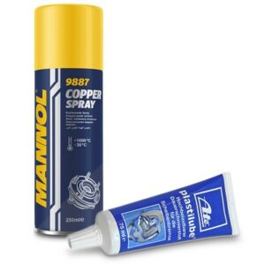 250 ml Kupferspray + 75 ml Universalschmierstoff Plastilube 9887