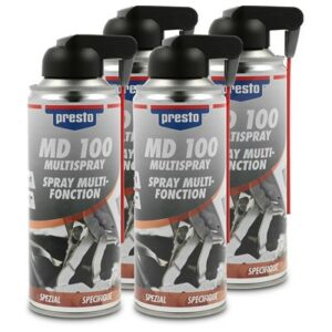 4x 400 ml MD 100 Multispray mit 2-wege Sprühkopf 157165