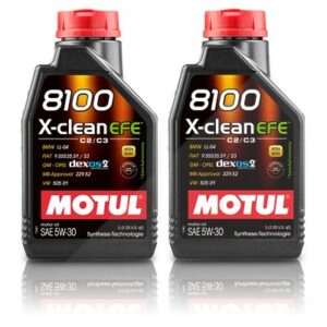 2x 1 L 8100 X-clean EFE 5W30 Motoröl 109455