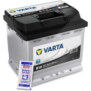 Varta  Starterbatterie 45Ah B19+ Pol-Fett 10g Renault: Twingo I Vw: Golf V