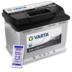 Varta Starterbatterie Black 56Ah 480A C14   Pol-Fett 10g Renault: Clio II Vw: Golf IV