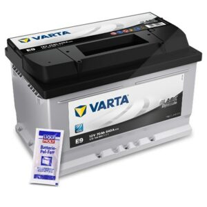 Varta  Starterbatterie 70Ah E9 + Pol-Fett 10g Cadillac: Seville II Chrysler: Voyager IV Ford: Focus II