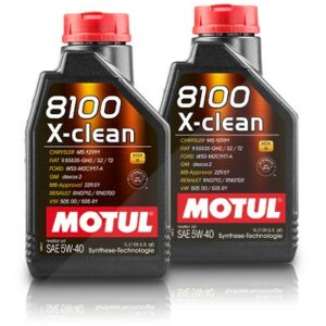 2x 1 L 8100 X-clean 5W-40 109227