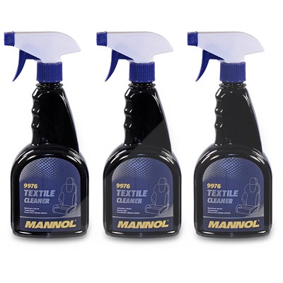 3x 500 ml Textile Cleaner 9976