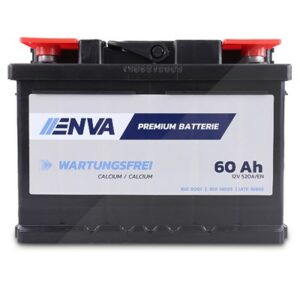 Enva Starterbatterie 60Ah 540A Ford: Focus II