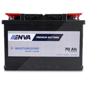 Enva Starterbatterie 74Ah 680A Ford: Focus II Vw: Caddy I