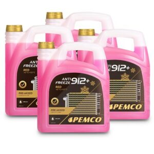 4x 5 L Antifreeze 912+ (-40) Kühlerfrostschutz Kühlerschutz PM0912-5