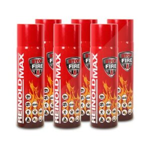 6x 500ml Feuerlöschspray STOP FIRE 4771620840029