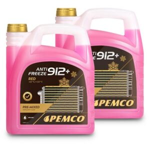 2x 5 L Antifreeze 912+ (-40) Kühlerfrostschutz Kühlerschutz PM0912-5