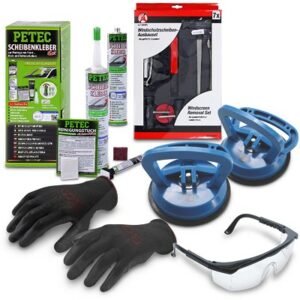 Scheibenkleber-Set inkl 2x 310ml Kartusche+Windschutzscheiben-Aus 40668713