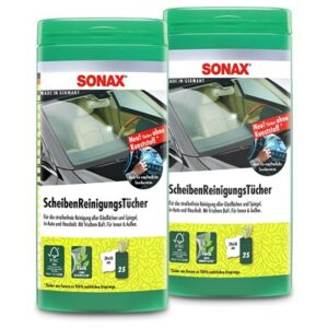 Sonax  2x ScheibenReinigungsTücher Box  04120000