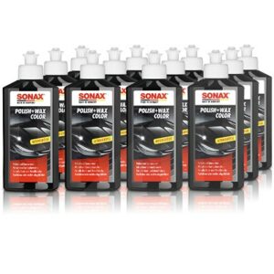 12x 250 ml Polish + Wax Color schwarz 2961410