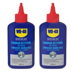 2x 100ml SPECIALIST Fahrrad Kettenöl bei Nässe 49687/NBA