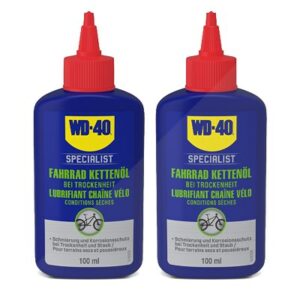 2x SPECIALIST 100ml Fahrrad Kettenöl bei Trockenheit 49695/NBA