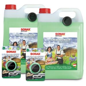 2x 5 L Scheibenreiniger Almsommer + 2x Lufterfrischer Alm Sommer 40698577