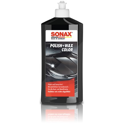 Sonax  1x 500ml Polish & Wax Color NanoPro schwarz  02961000