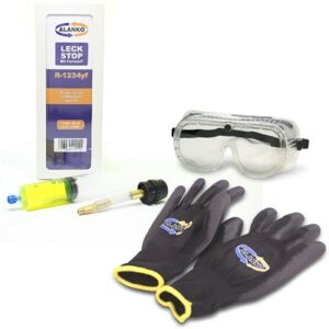 40ml Dichtmittel LeckStopp R-1234yf + Handschuhe + Schutzbrille 40780476