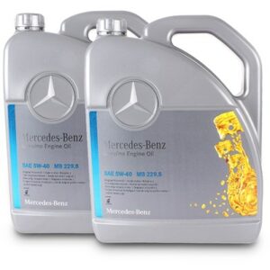 2x 5 L Motoröl für Mercedes Benz 5W-40 MB 229.5 A000989920213AIFE