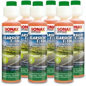 Sonax 6x 250ml KlarSicht 1:100 Konzentrat  03711410