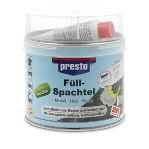 Presto 1x 1kg Füllspachtel 600115