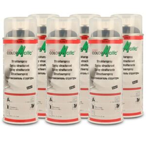 Colormatic 6x 400ml Strukturspray 190339