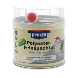 Presto  1x 1kg Polyester Feinspachtel  601235