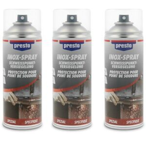 Presto  3x 400ml Inox-Spray  322532