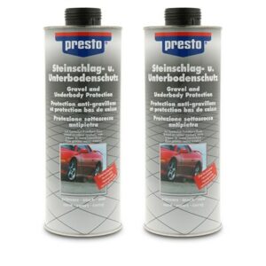 Presto 2x 1 L Steinschlag-Unterbodenschutz schwarz 603215