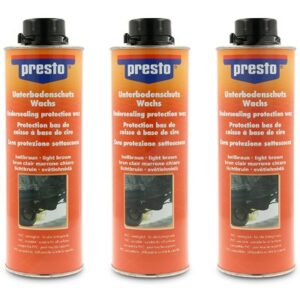 Presto 3x 1 L Unterbodenschutz auf Wachsbasis braun 603246