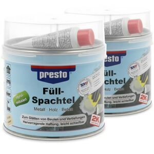 Presto 2x 1kg Füllspachtel 600115