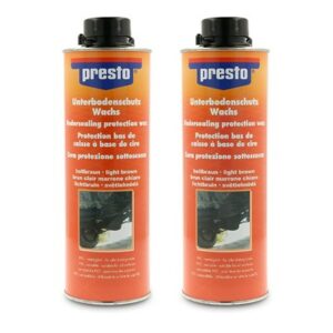 Presto 2x 1 L Unterbodenschutz auf Wachsbasis brau 603246