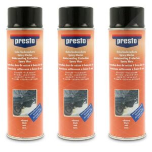 Presto 3x 500ml UBS auf Wachsbasis schwarz 690181